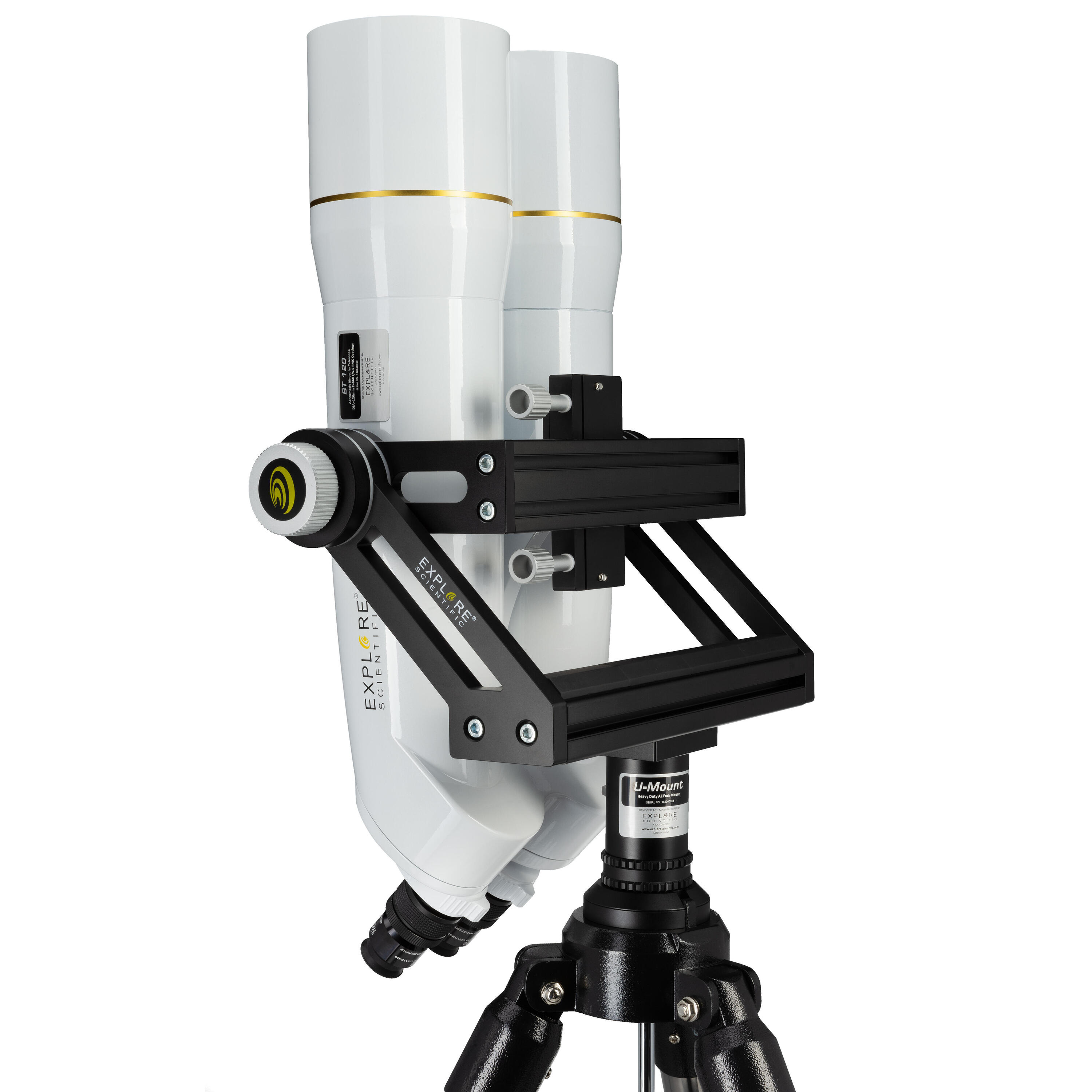 EXPLORE SCIENTIFIC BT-120 SF Giant Verrekijker met 62° LER Oculairen 20mm 6/6