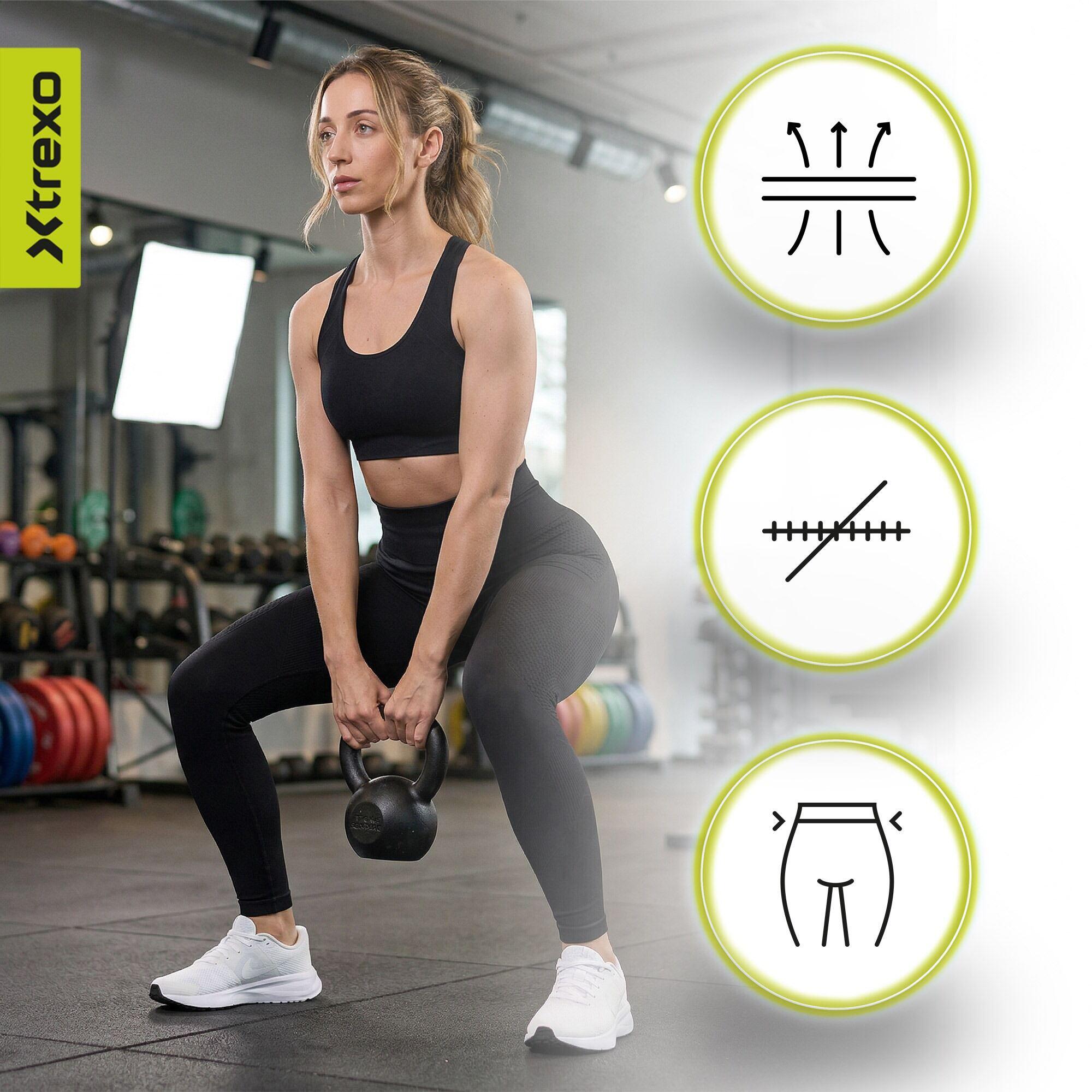 Leggings da donna XTREXO Lexi Up Seamless Leggings 6/7
