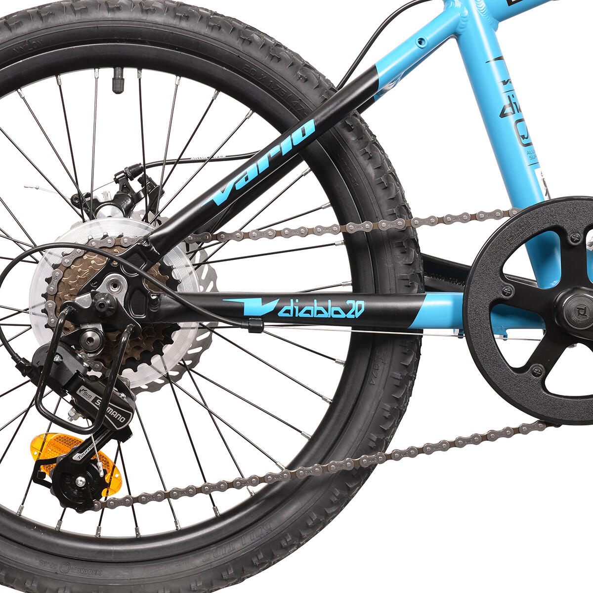 Rower Dziecięcy Vario XC Diablo Koła 20" 3/7