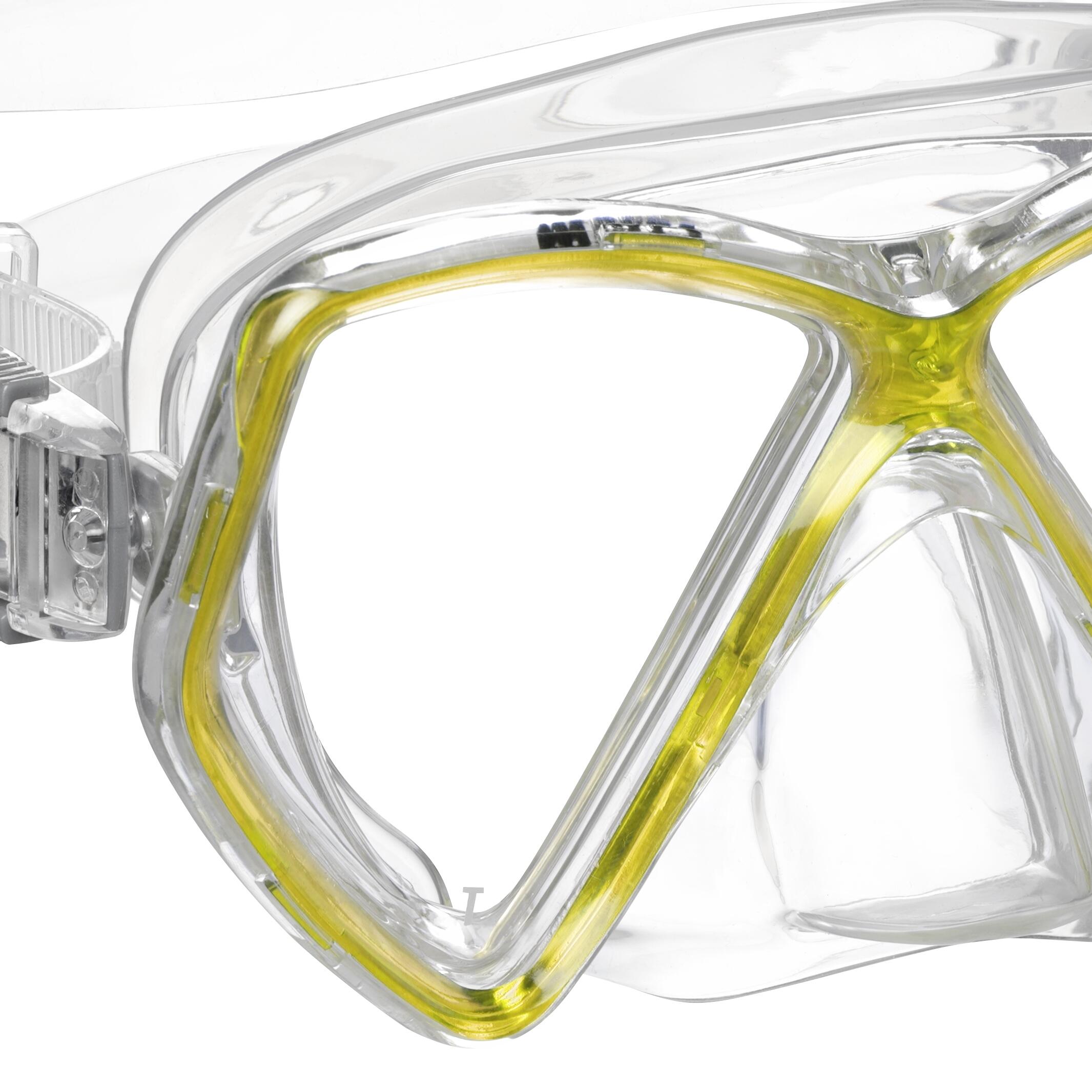 Maschera Da Snorkeling Kids Doppio Vetro Leggera Ez Adjust Zephir 2/2