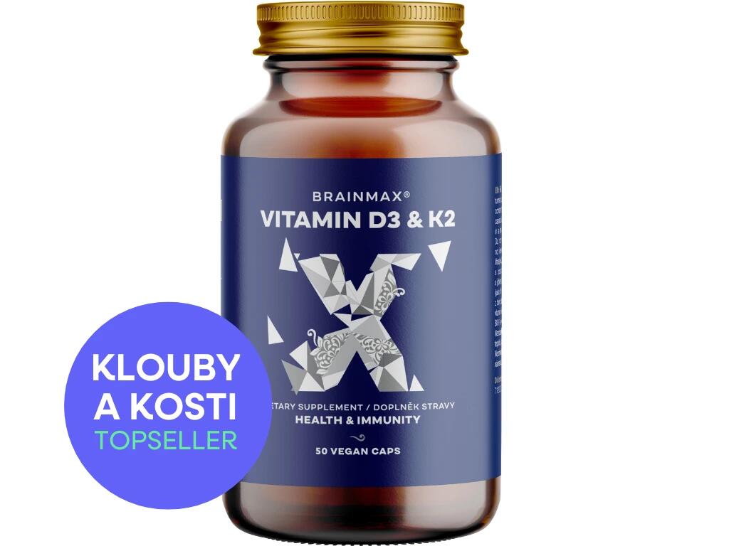 Vitamín D3 a K2 MK-7 K2VITAL®DELTA 1/6