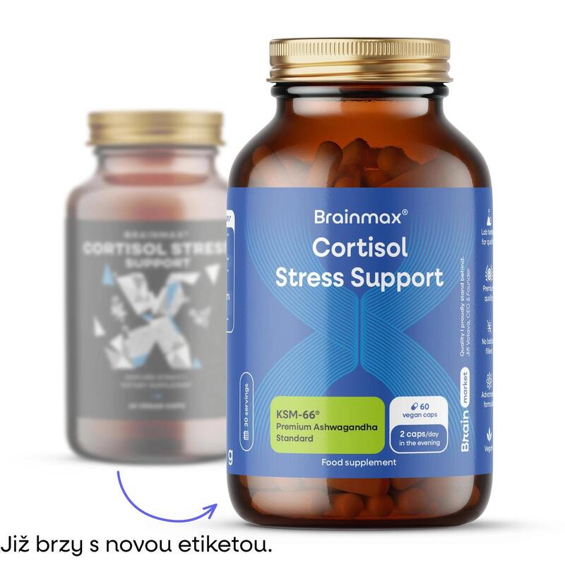 Doplněk stravy pro zvládání stresu Cortisol Stress Support