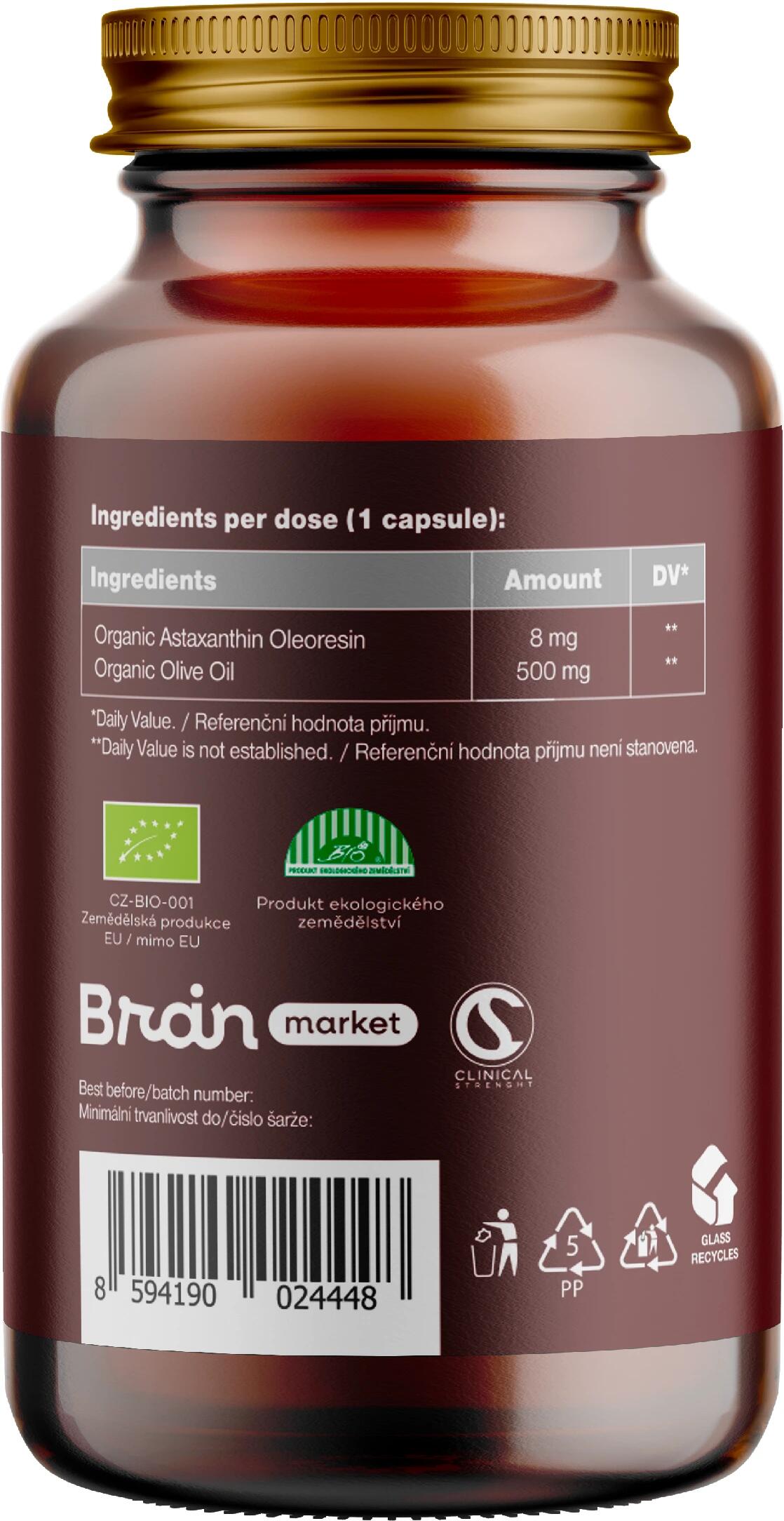 BIO astaxanthin doplněk stravy 2/6