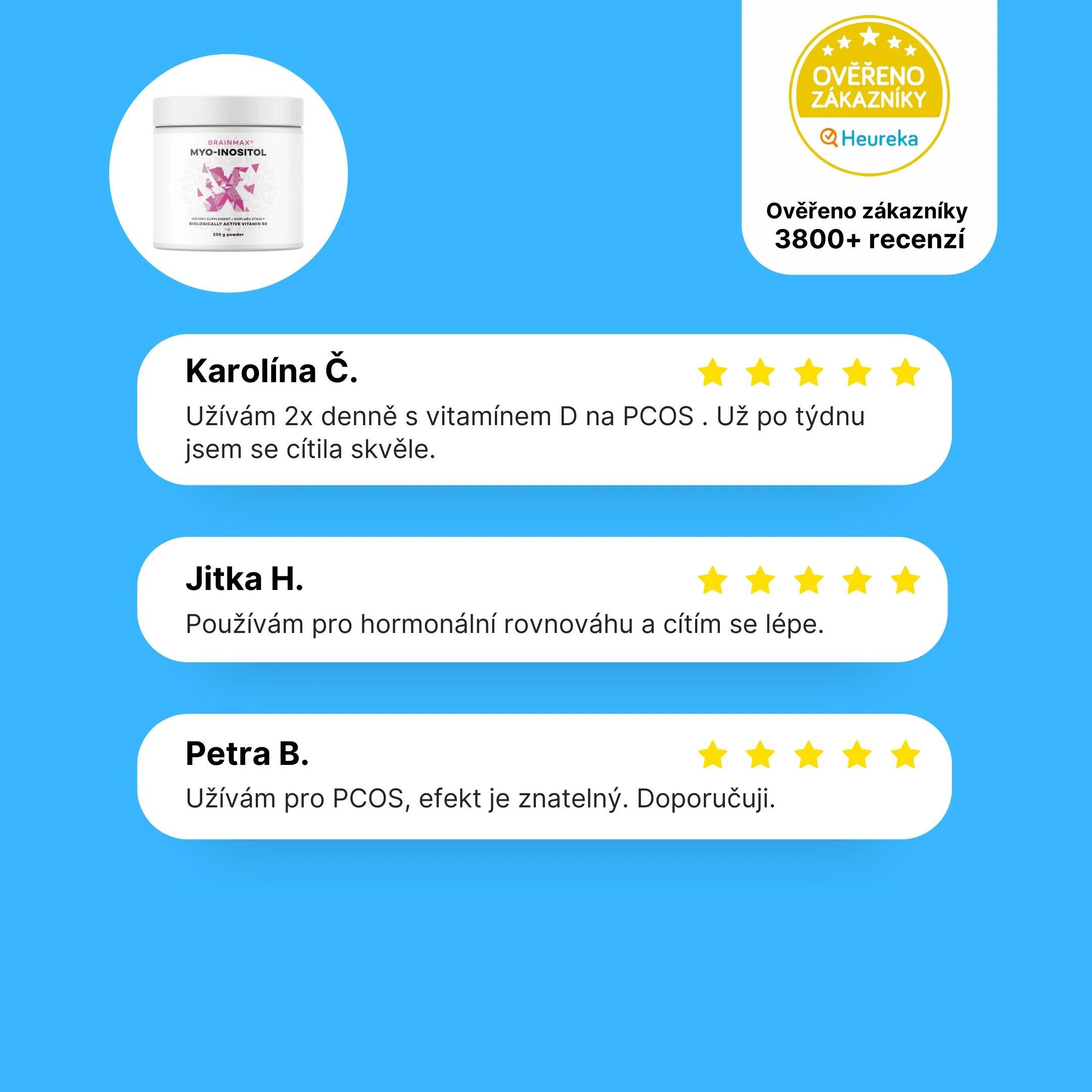 Myo-inositol doplněk stravy 3/6