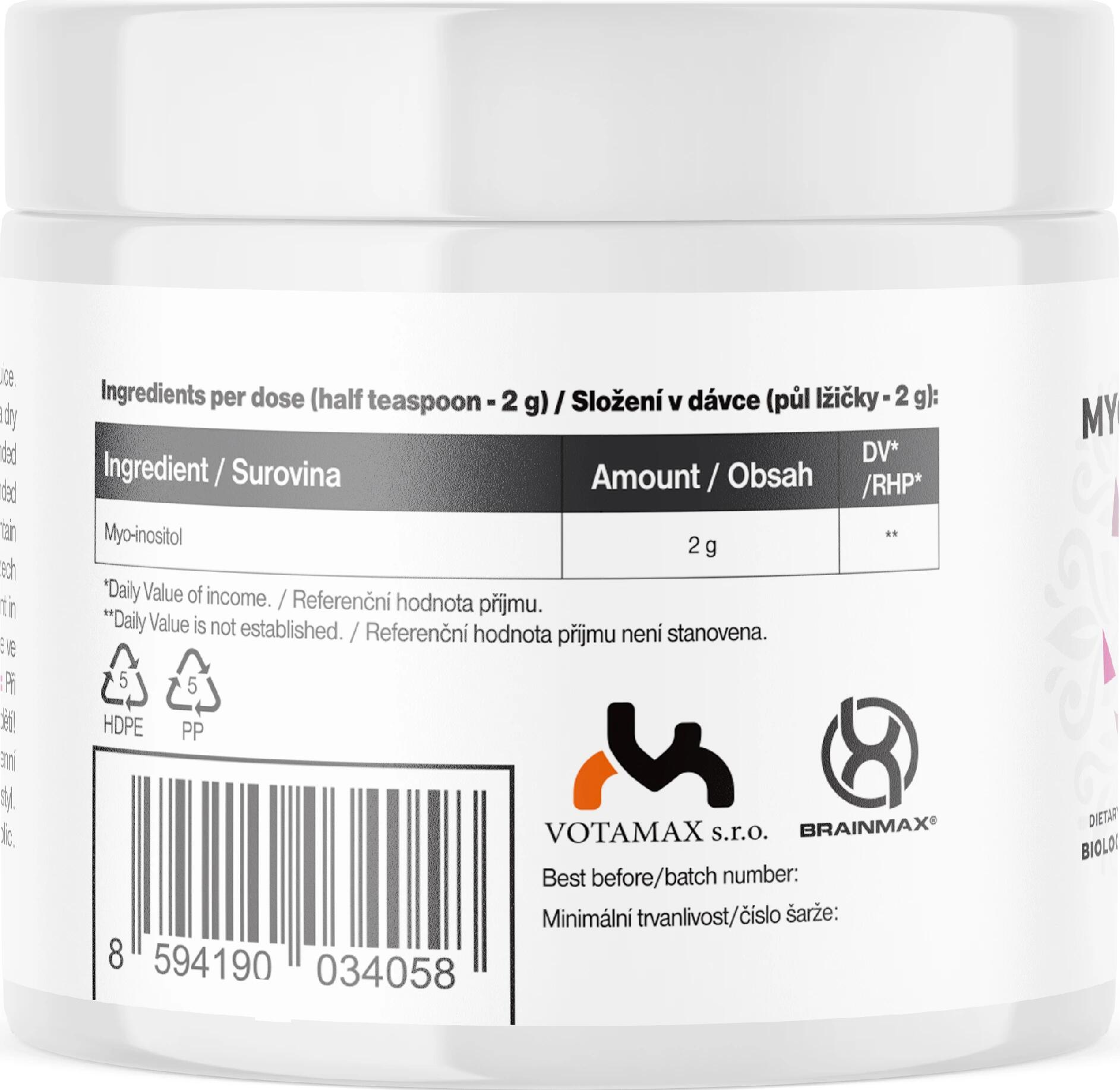 Myo-inositol doplněk stravy 2/6