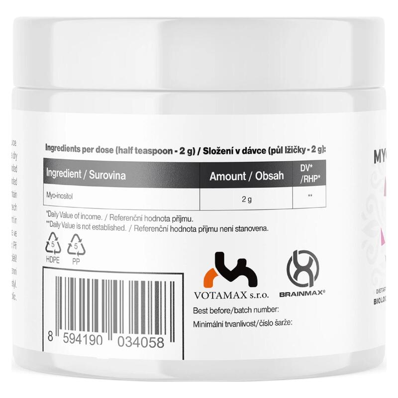 Myo-inositol doplněk stravy