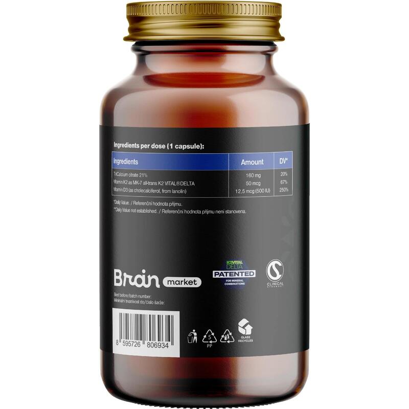 Vápník s vitamínem D3 a K2 MK-7