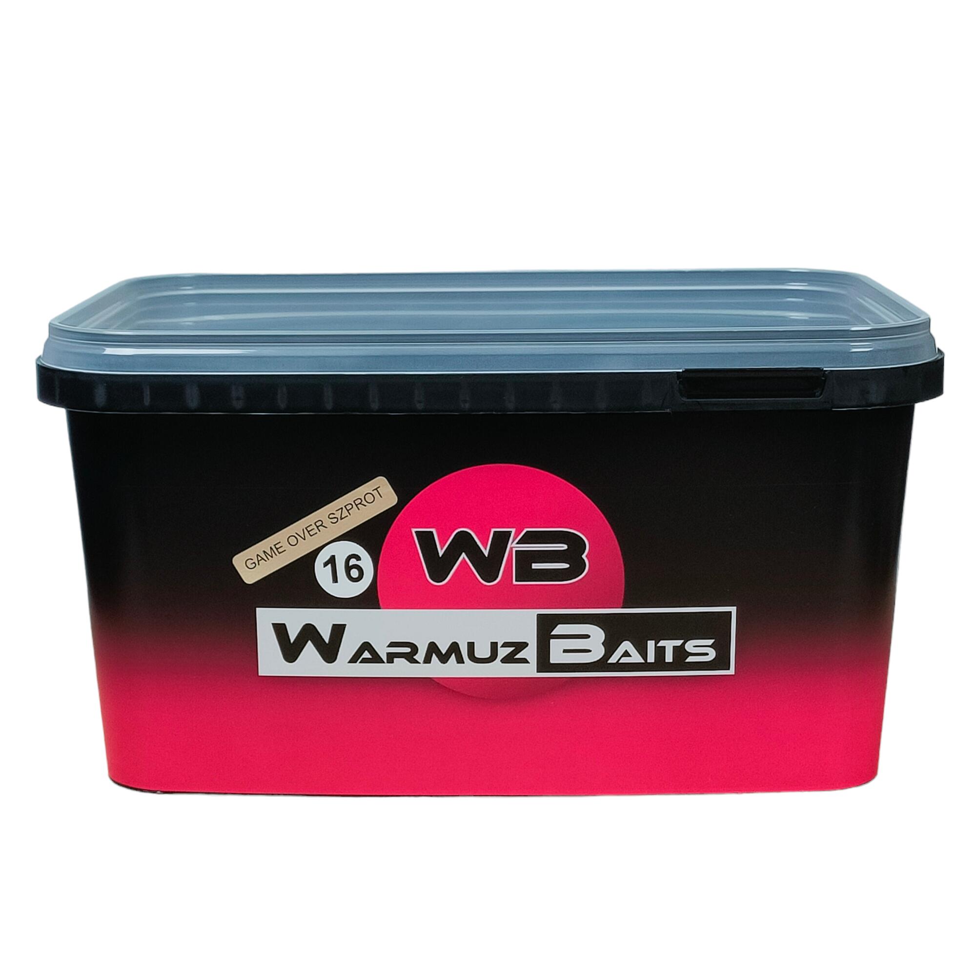 Kulki zanętowe 16mm Warmuz Baits Wiadro 3kg GAME OVER SZPROT 2/4