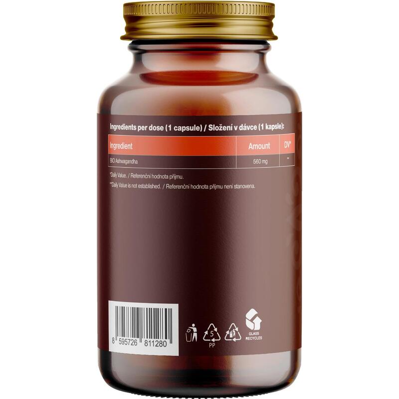 BIO ashwagandha extrakt doplněk stravy