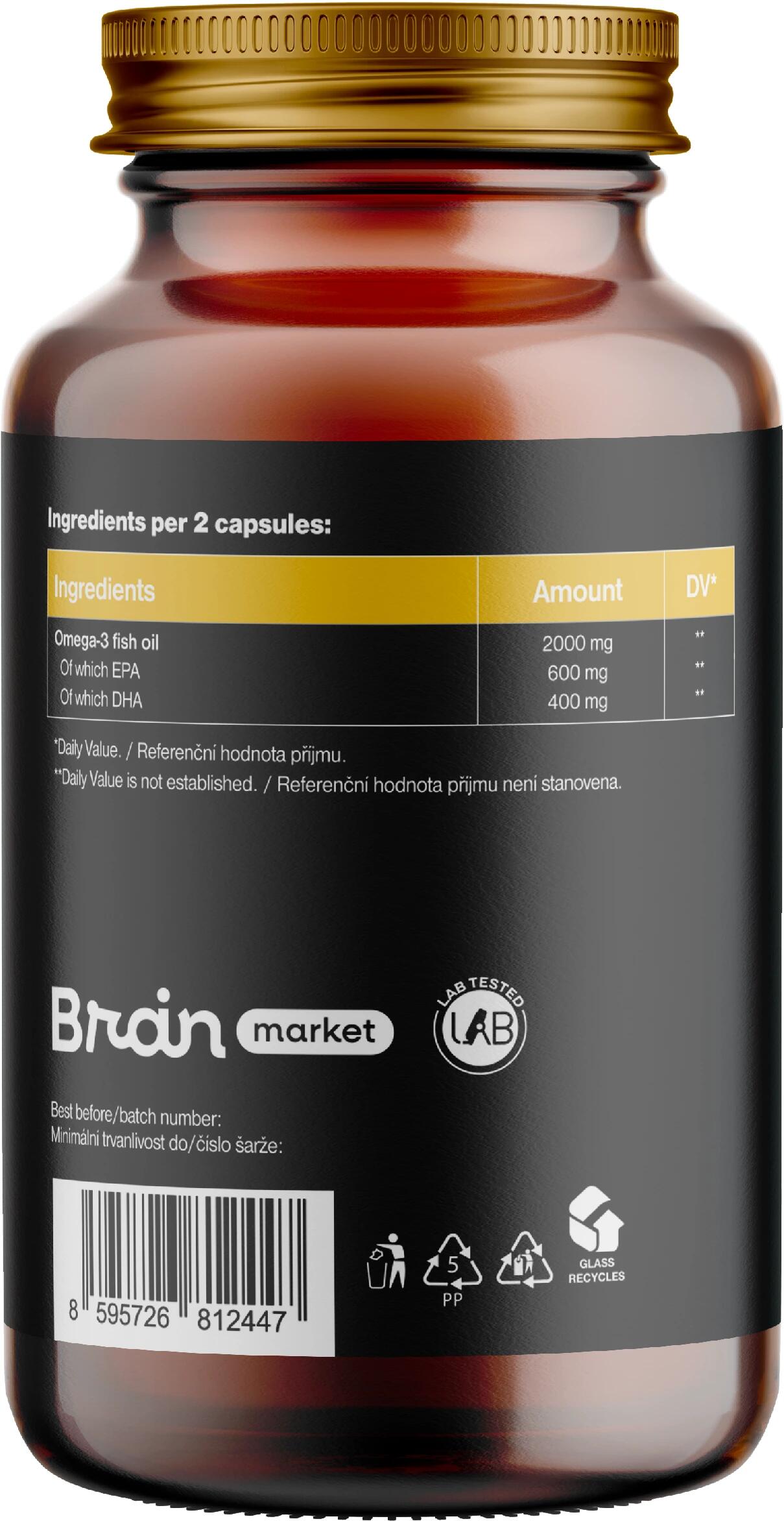 Omega-3 doplněk stravy z rybího oleje Fish Oil® 2/6
