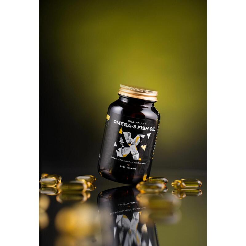 Omega-3 doplněk stravy z rybího oleje Fish Oil®