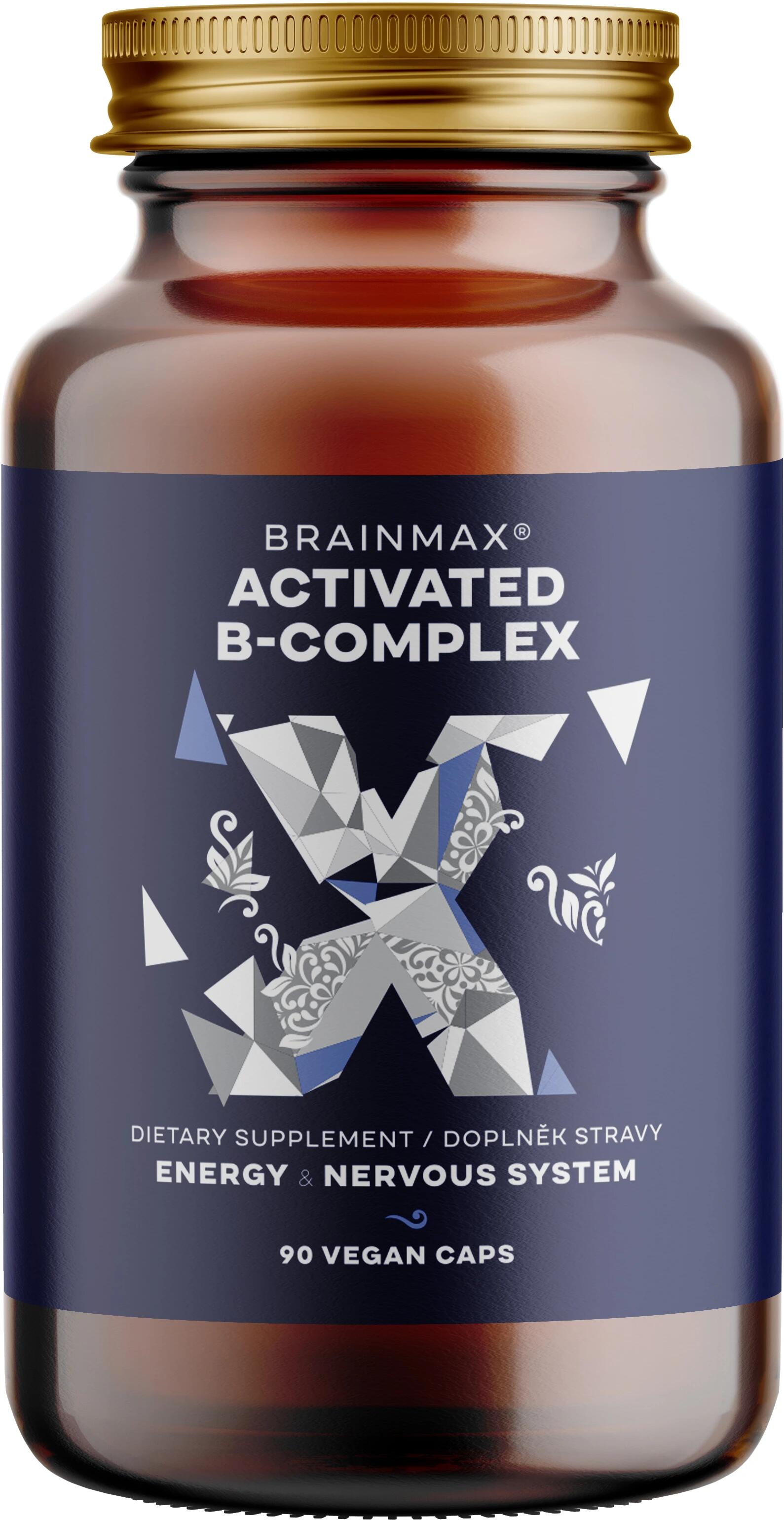 BRAIN MAX Aktivovaný B-komplex vitamínů Activated B-Complex®