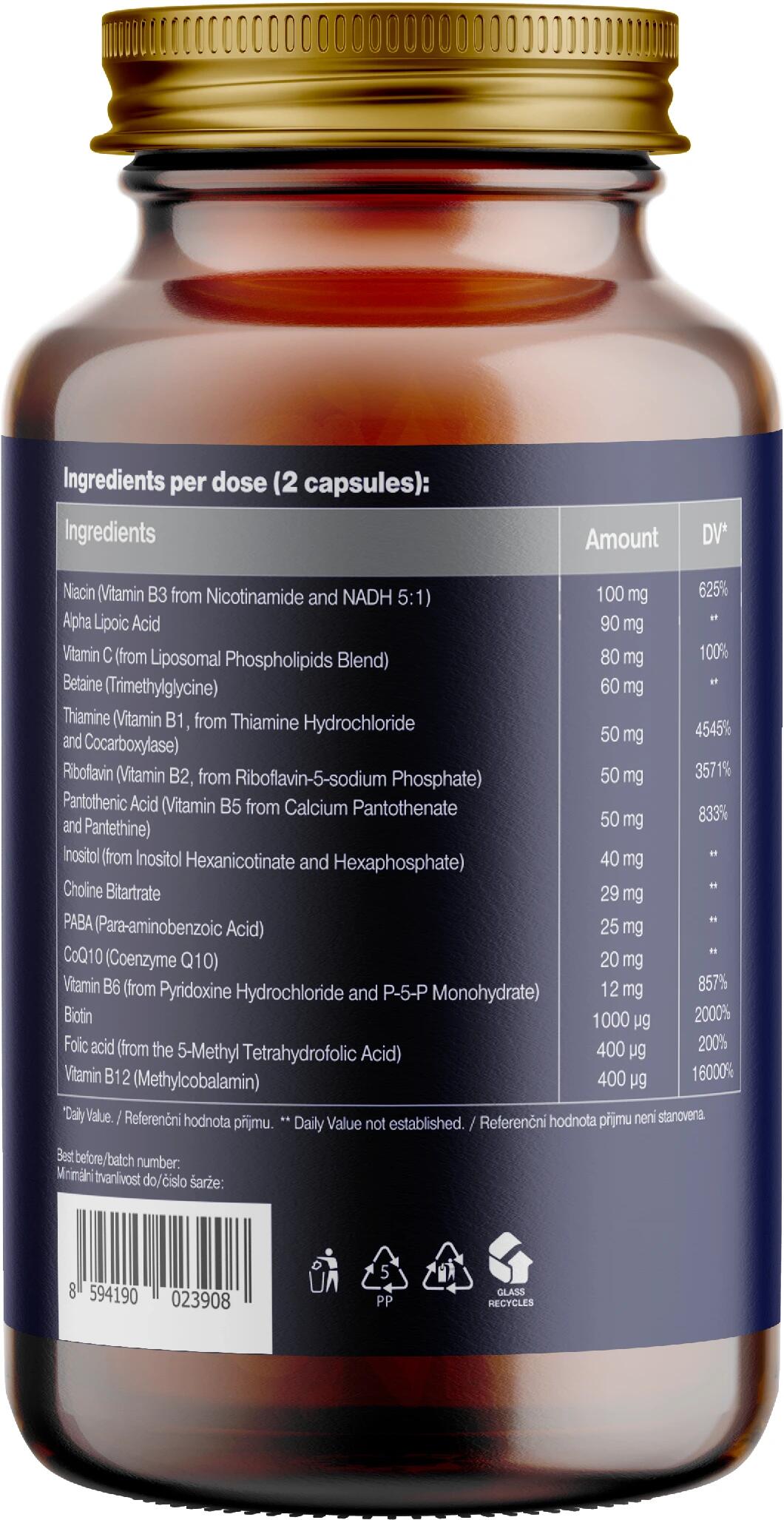 Aktivovaný B-komplex vitamínů Activated B-Complex® 2/7