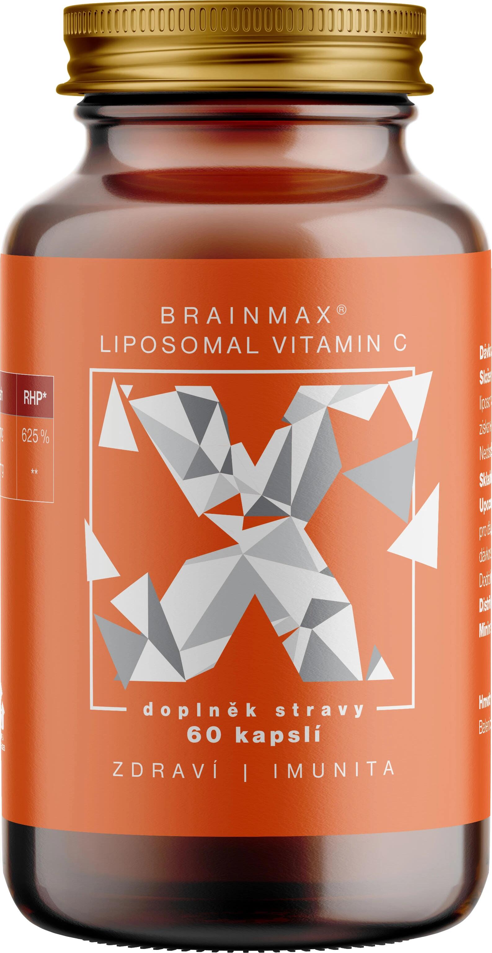 BRAIN MAX Lipozomální vitamín C doplněk stravy
