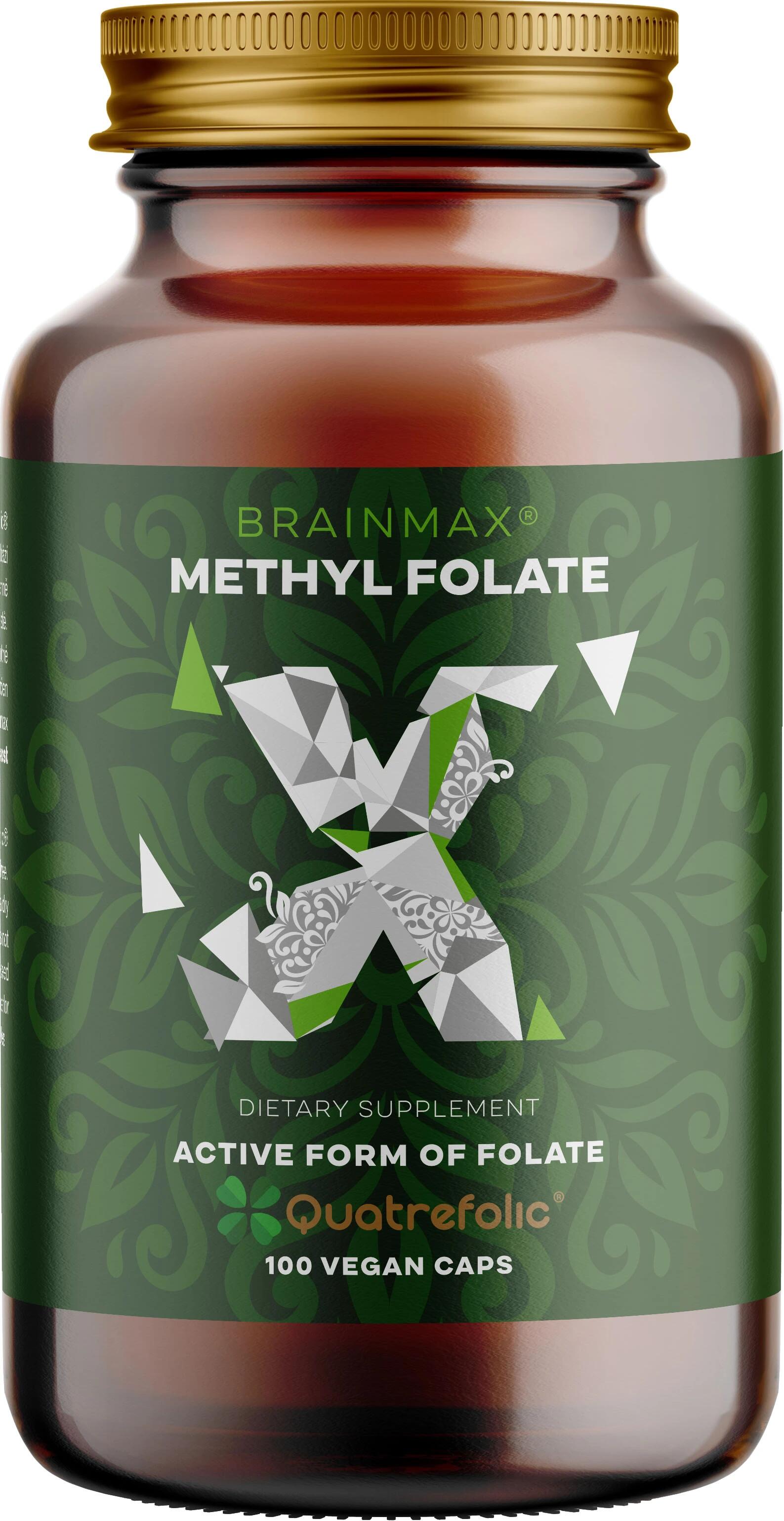 BRAIN MAX Kyselina listová v aktivní formě Methyl Folate