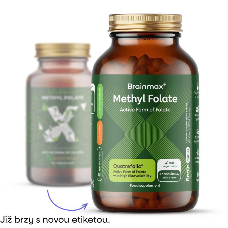 Kyselina listová v aktivní formě Methyl Folate
