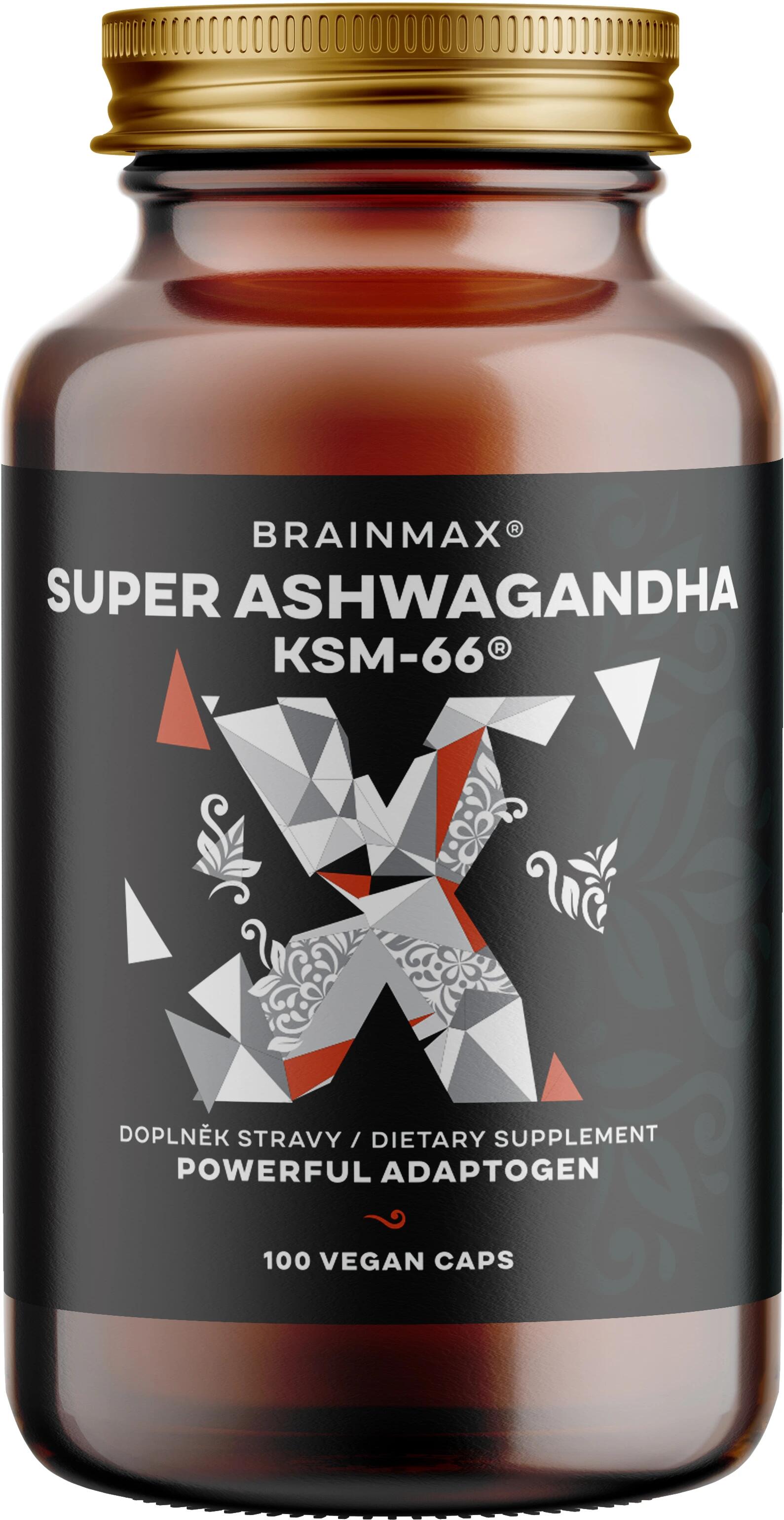 BRAIN MAX Ashwagandha extrakt KSM-66® Super Ashwagandha®