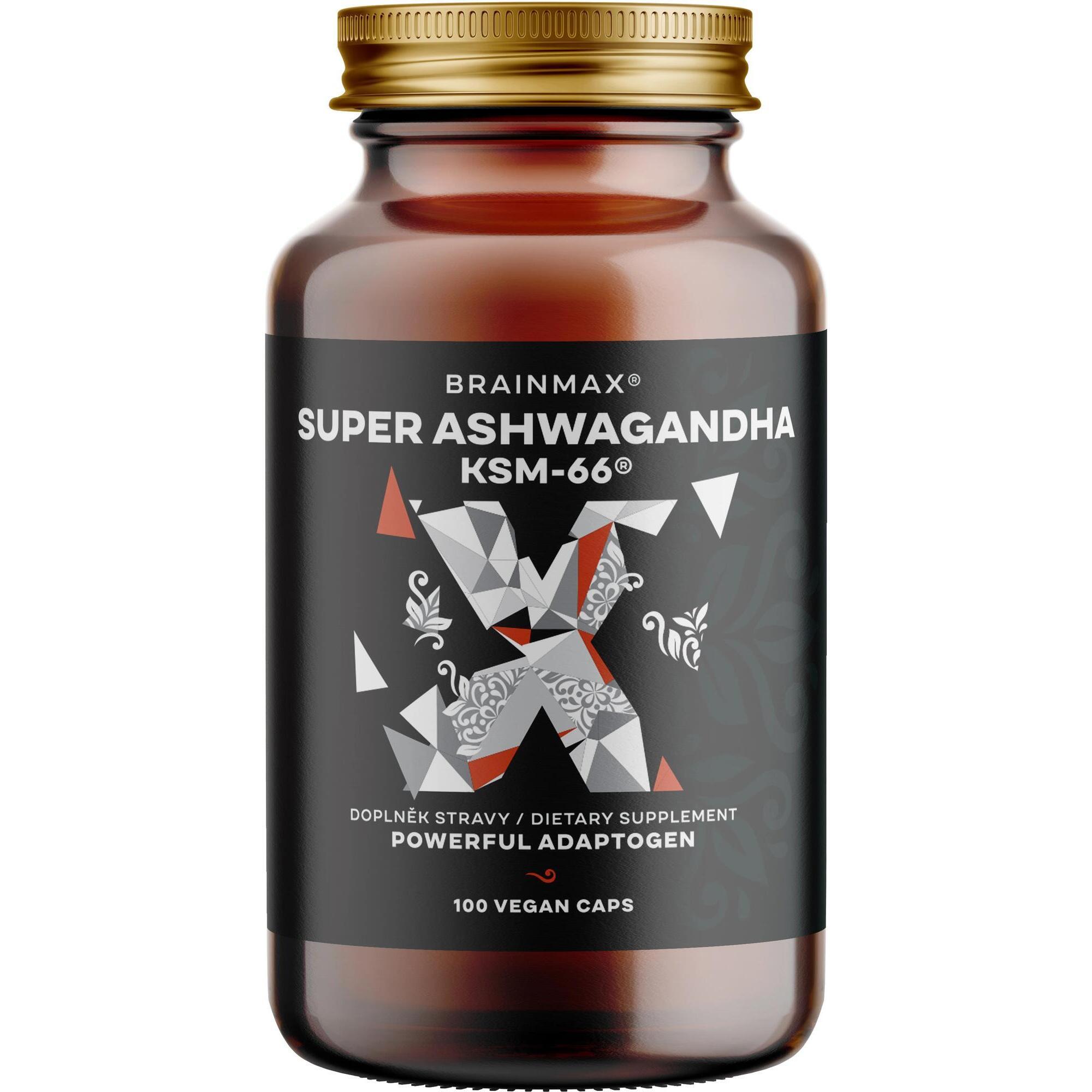 BRAIN MAX Ashwagandha extrakt KSM-66® Super Ashwagandha®