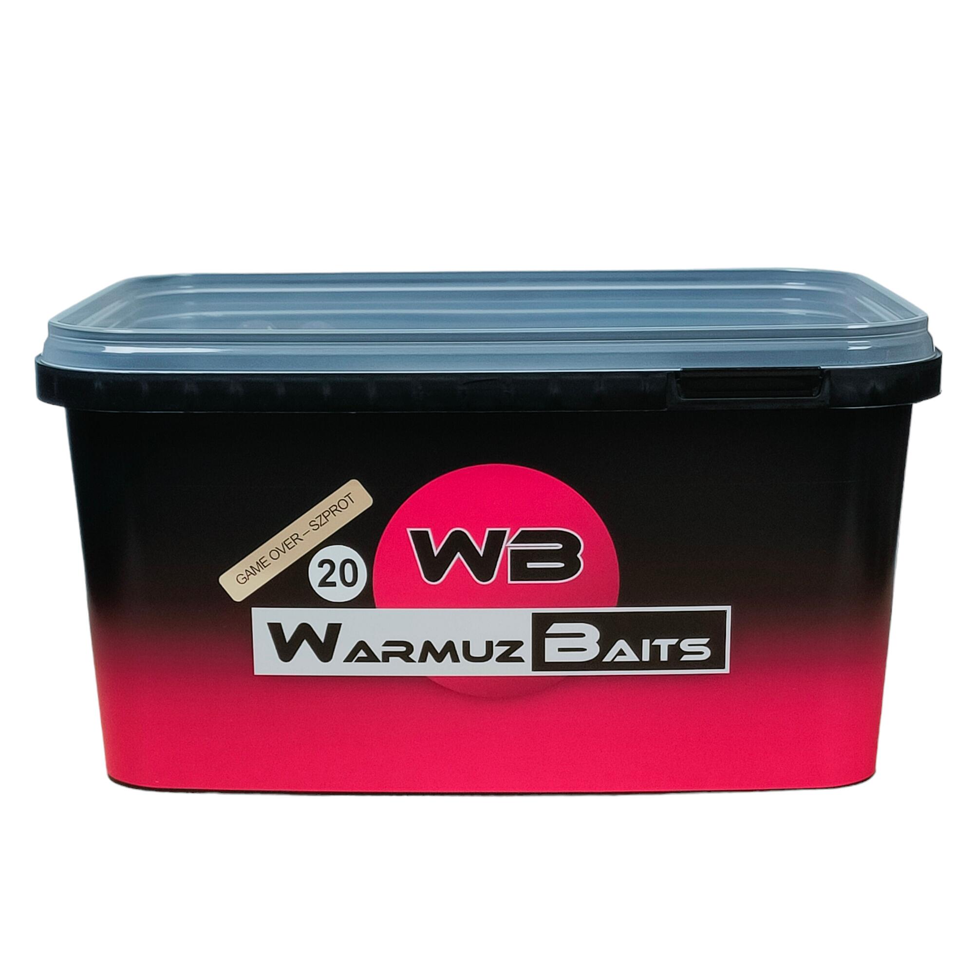 Kulki zanętowe 20mm Warmuz Baits Wiadro 3kg GAME OVER SZPROT 2/4