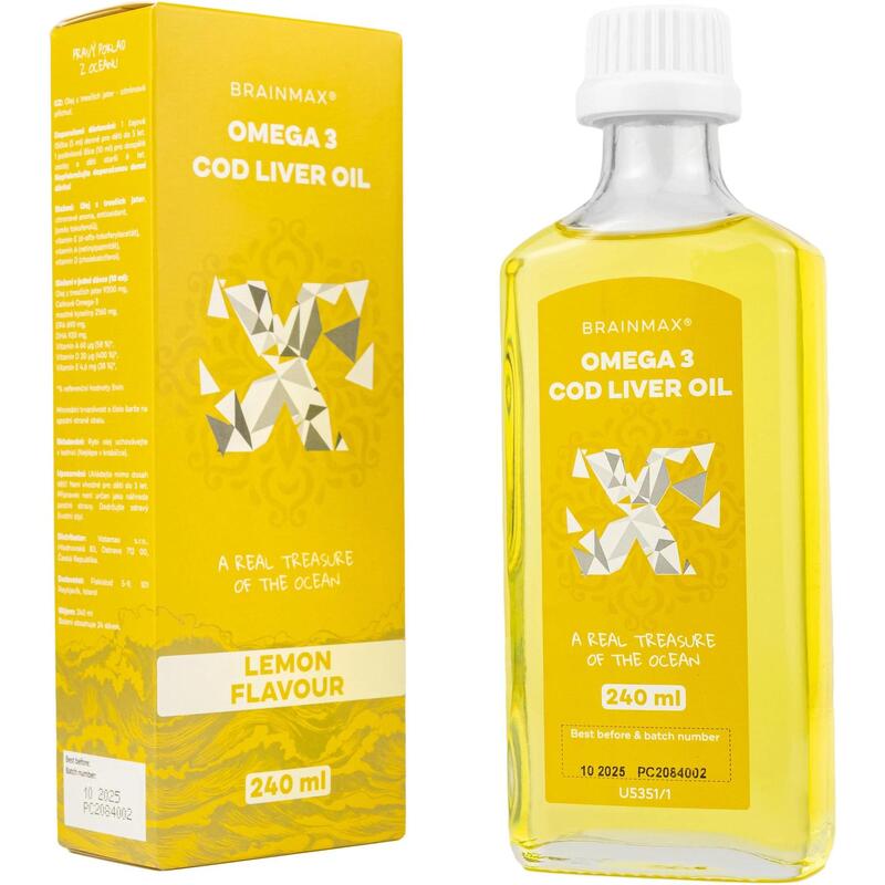 Omega-3 z rybích jater tresky Cod Liver Oil®