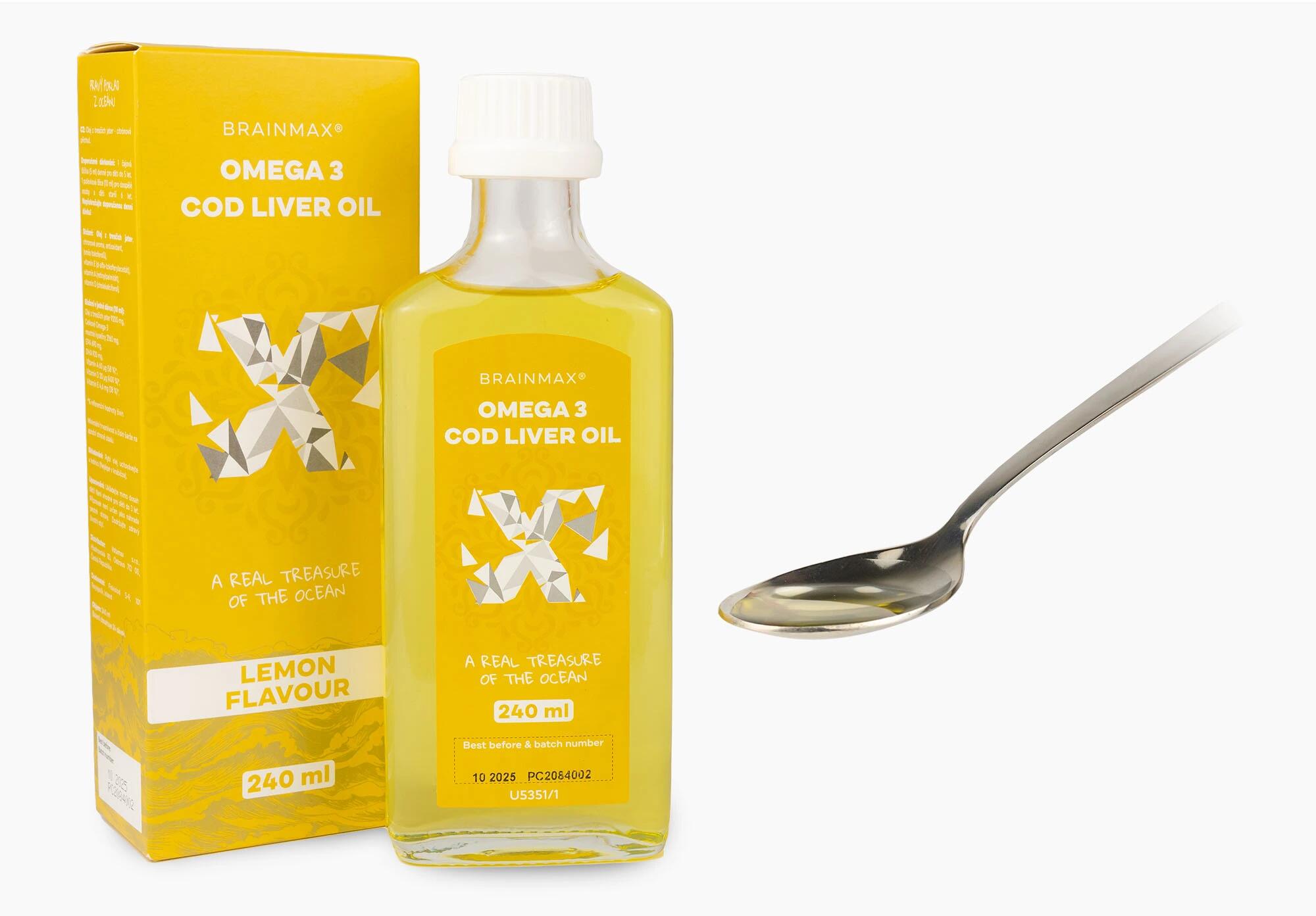 Omega-3 z rybích jater tresky Cod Liver Oil® 7/7