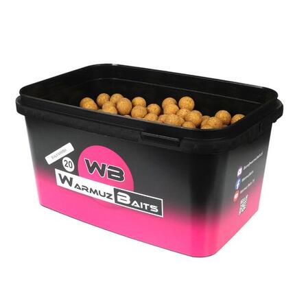 Kulki zanętowe 20mm Warmuz Baits Wiadro 3kg BIAŁA MAMBA
