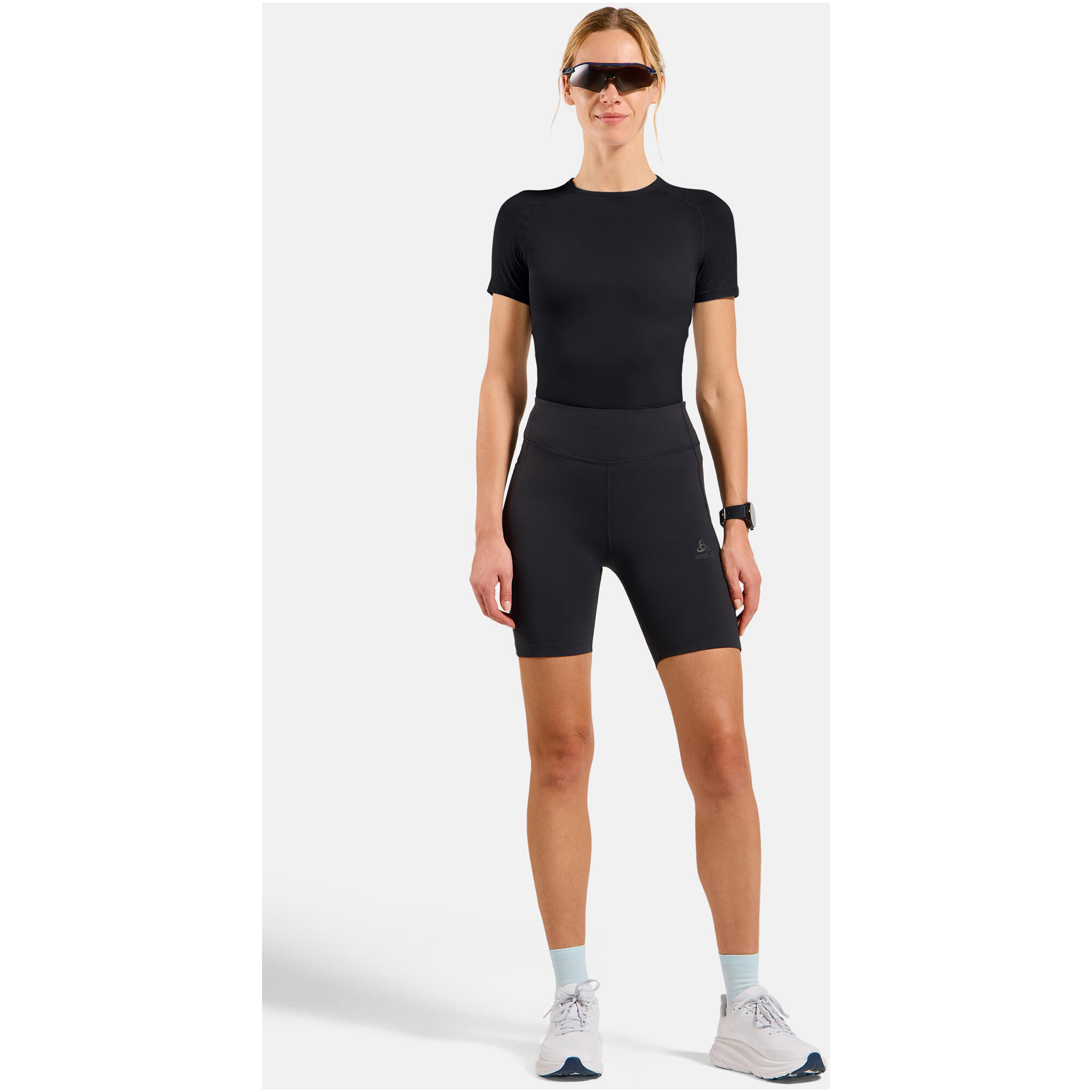 Koszulka damska ODLO BL TOP crew neck s/s PERFORMANCE X-LIGHT czarna 3/7