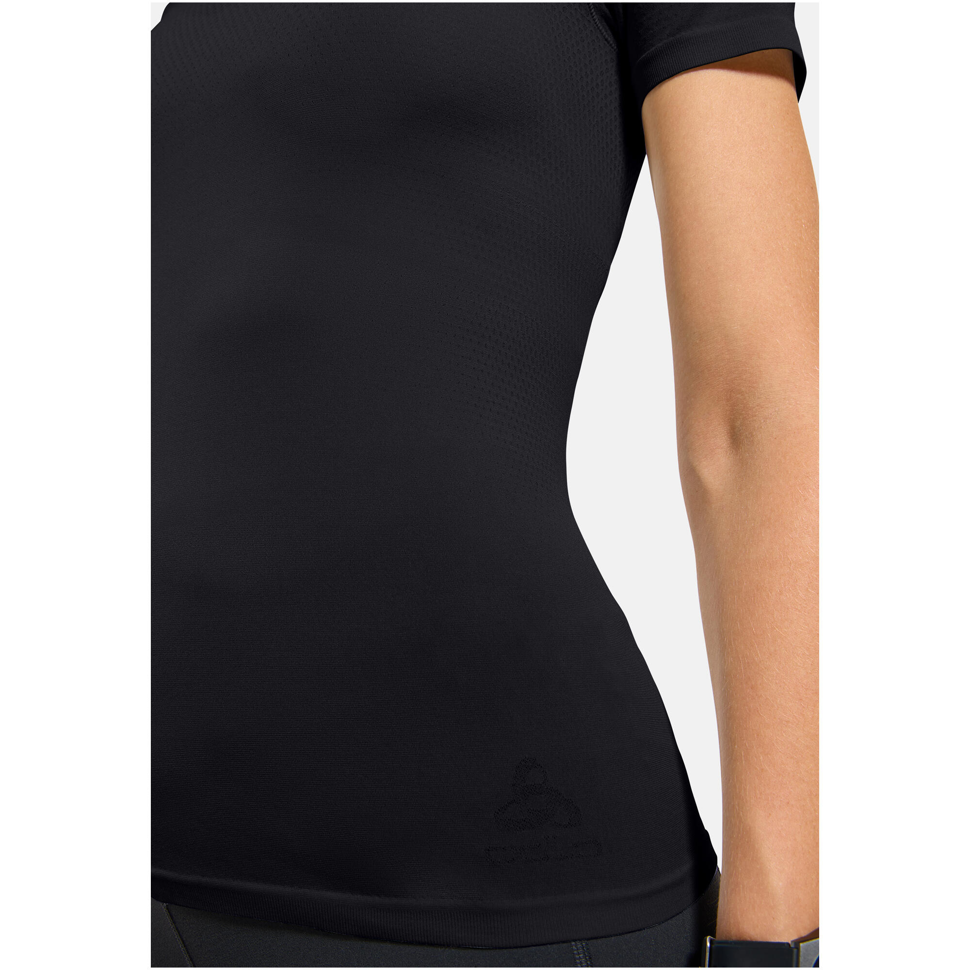 Koszulka damska ODLO BL TOP crew neck s/s PERFORMANCE X-LIGHT czarna 5/7