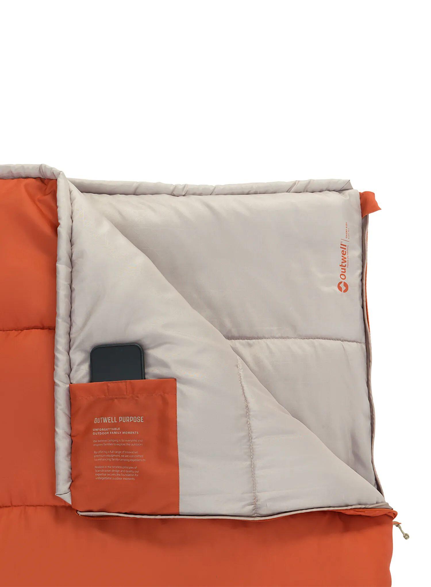Śpiwór dla dziecka Outwell Champ Kids (130 cm) 5/6