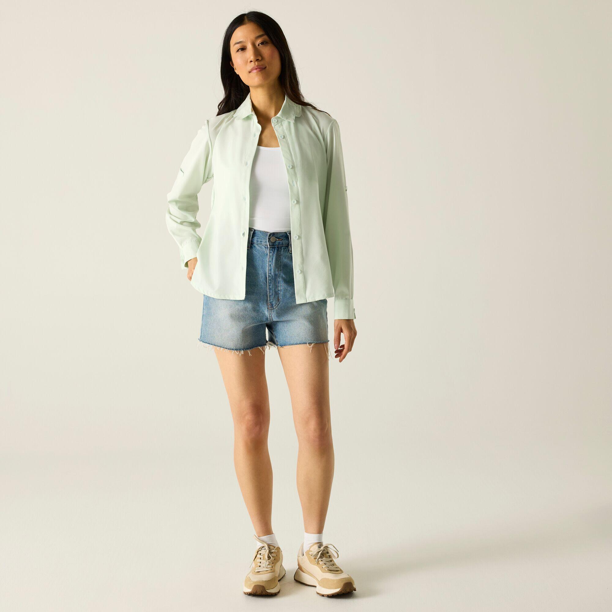 Chemise de voyage manches longues anti-insectes femme Regatta 3/6