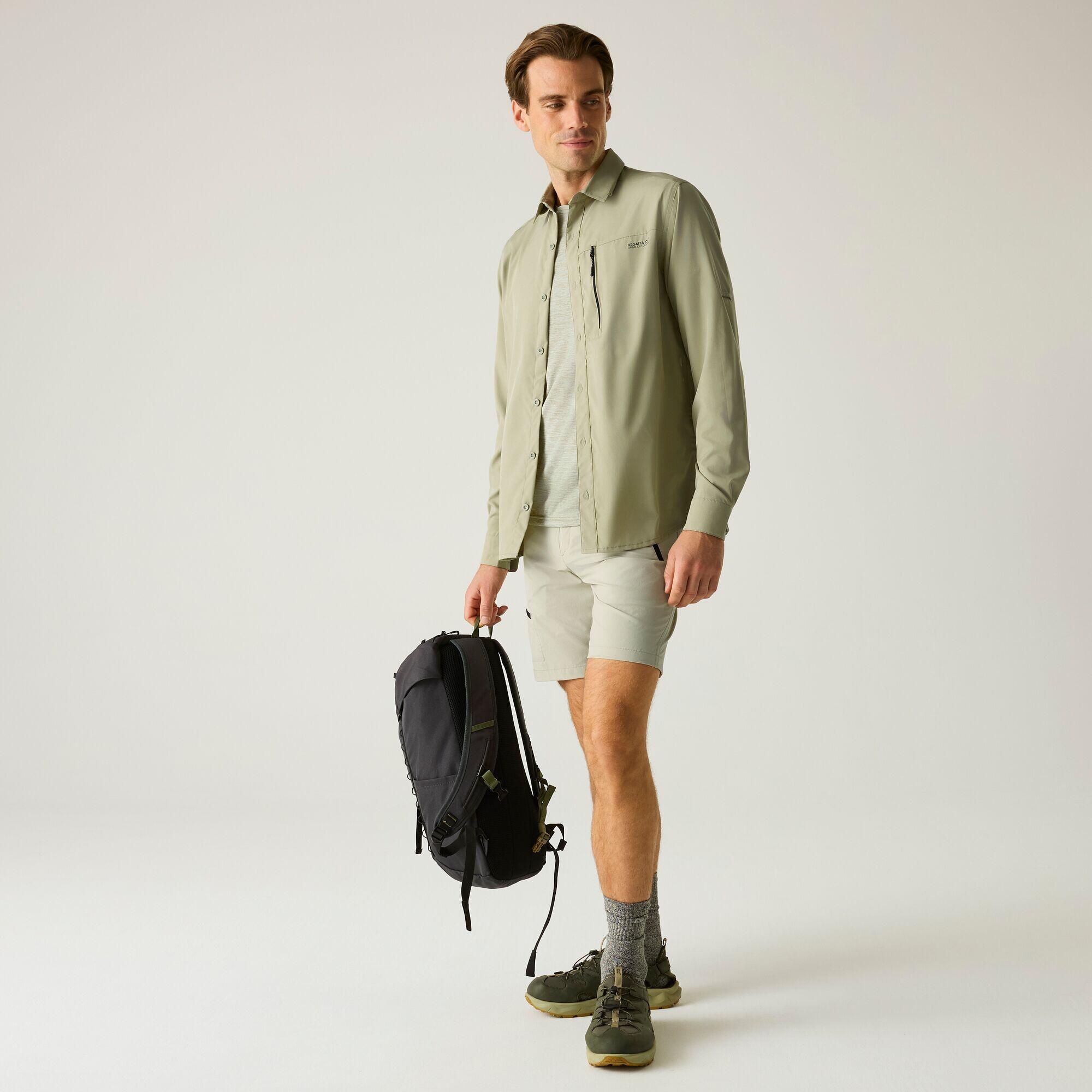 Camicia da viaggio leggera a maniche lunghe anti-insetti Regatta 3/7