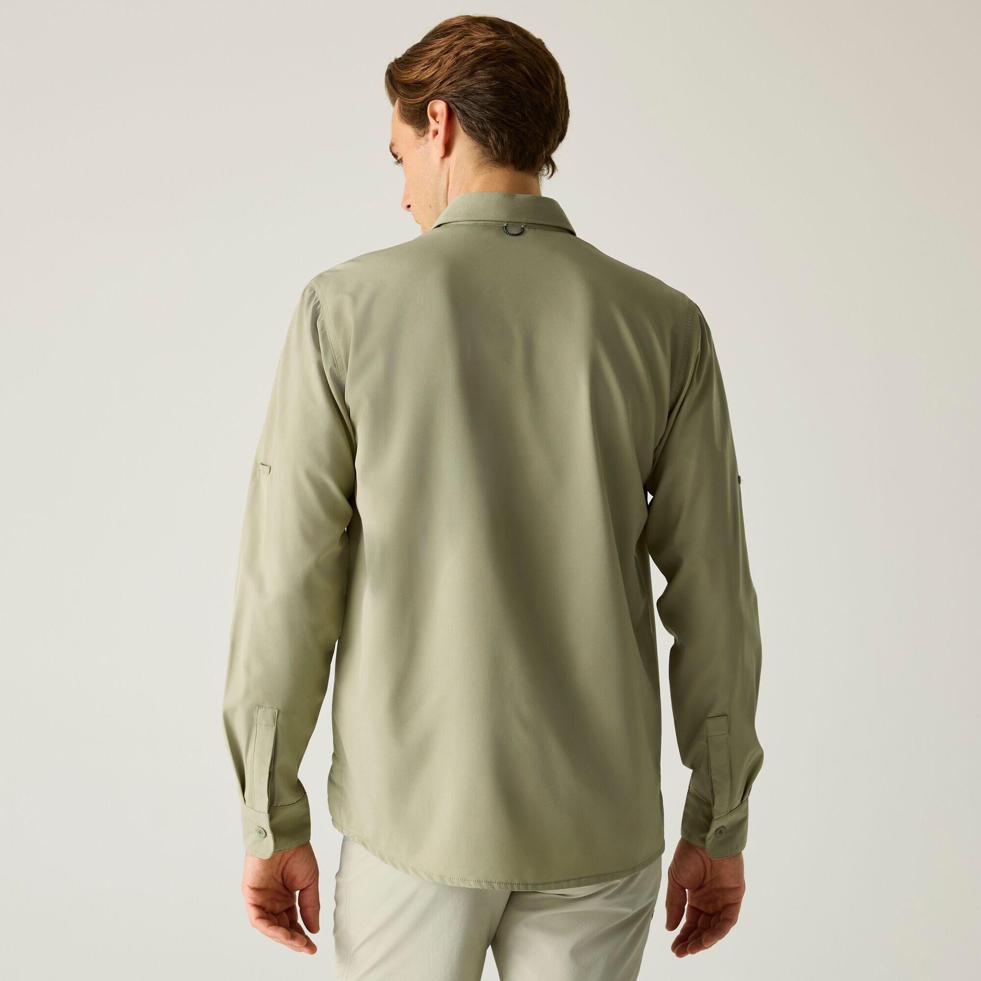 Camicia da viaggio leggera a maniche lunghe anti-insetti Regatta 2/7