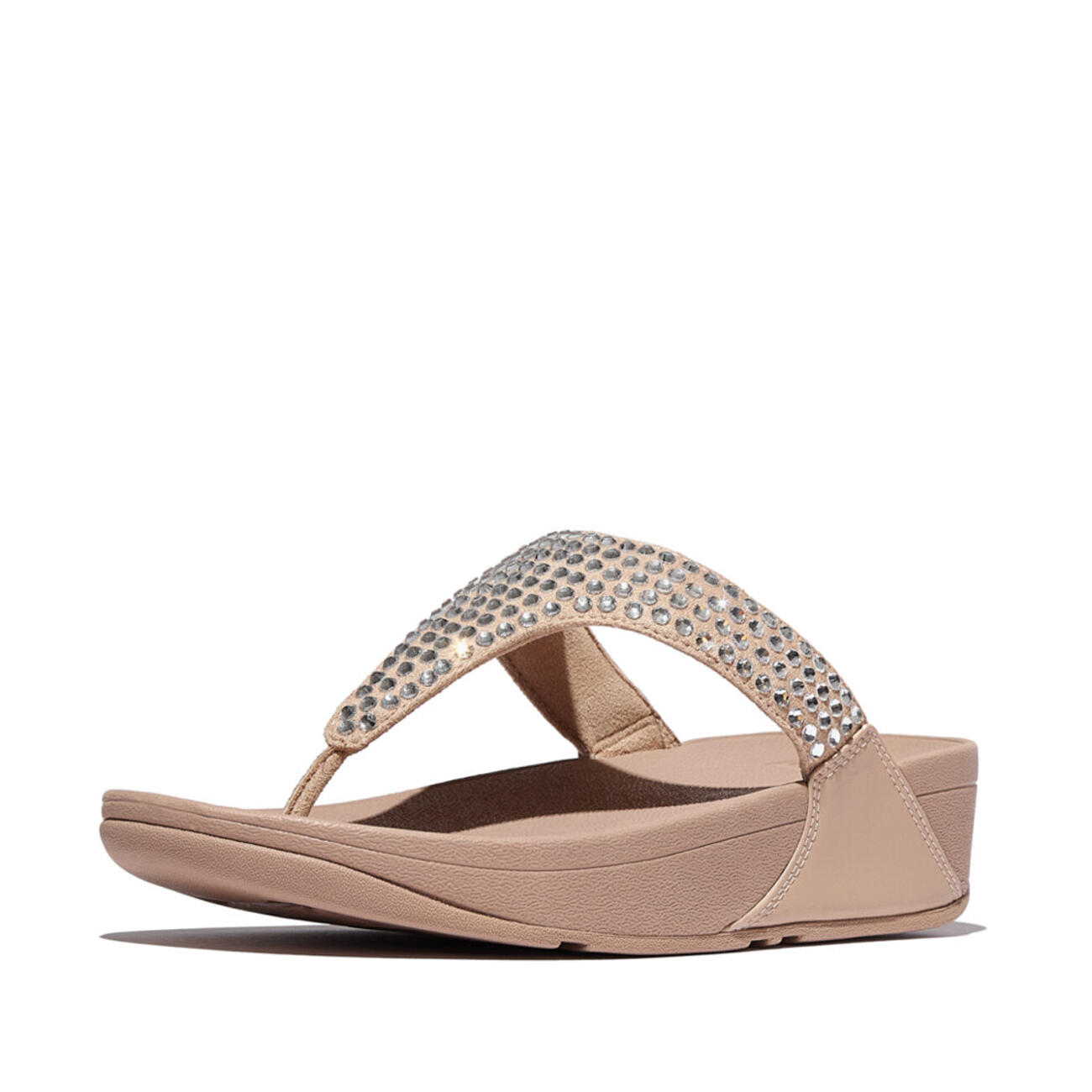 Damen Zehentrenner FitFlop Lulu Maxi-Crystal 2/7