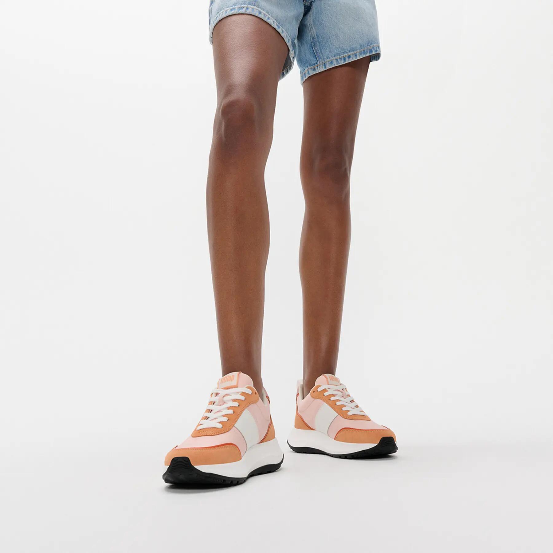 Baskets en nylon/daim femme FitFlop F-Mode Flow 5/7
