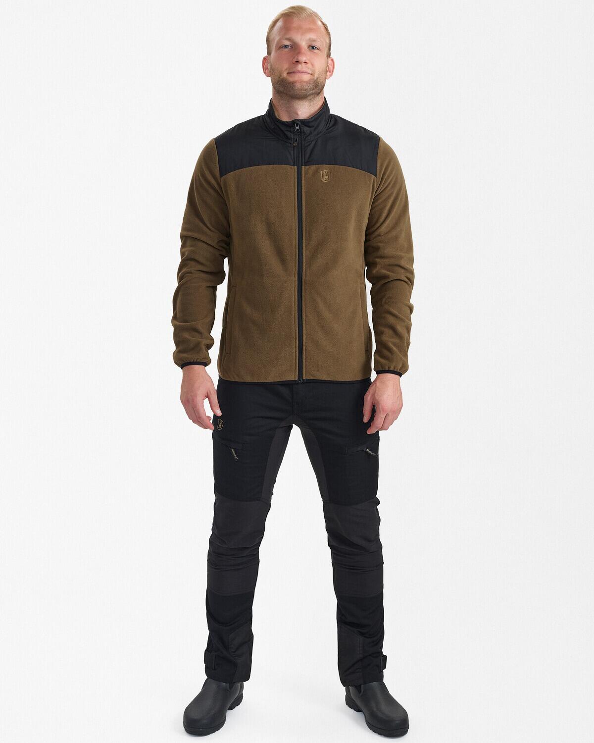 Deerhunter Northward Fleecejacke Herren (Hickory) Größe XL 3/5