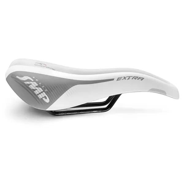 Selle SMP Silla Tour Extra Blanca - Comodidad Superior para Ciclismo 3/4