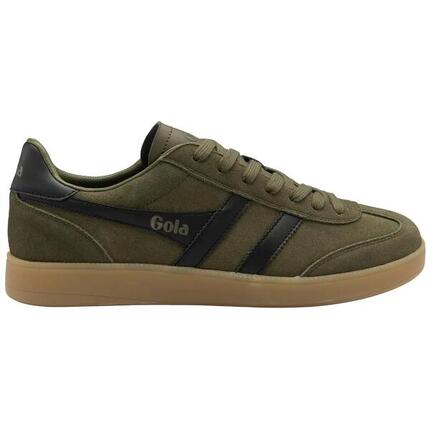 Gola Viper Schuhe Sneakers grün khaki Herren Velour CMB735