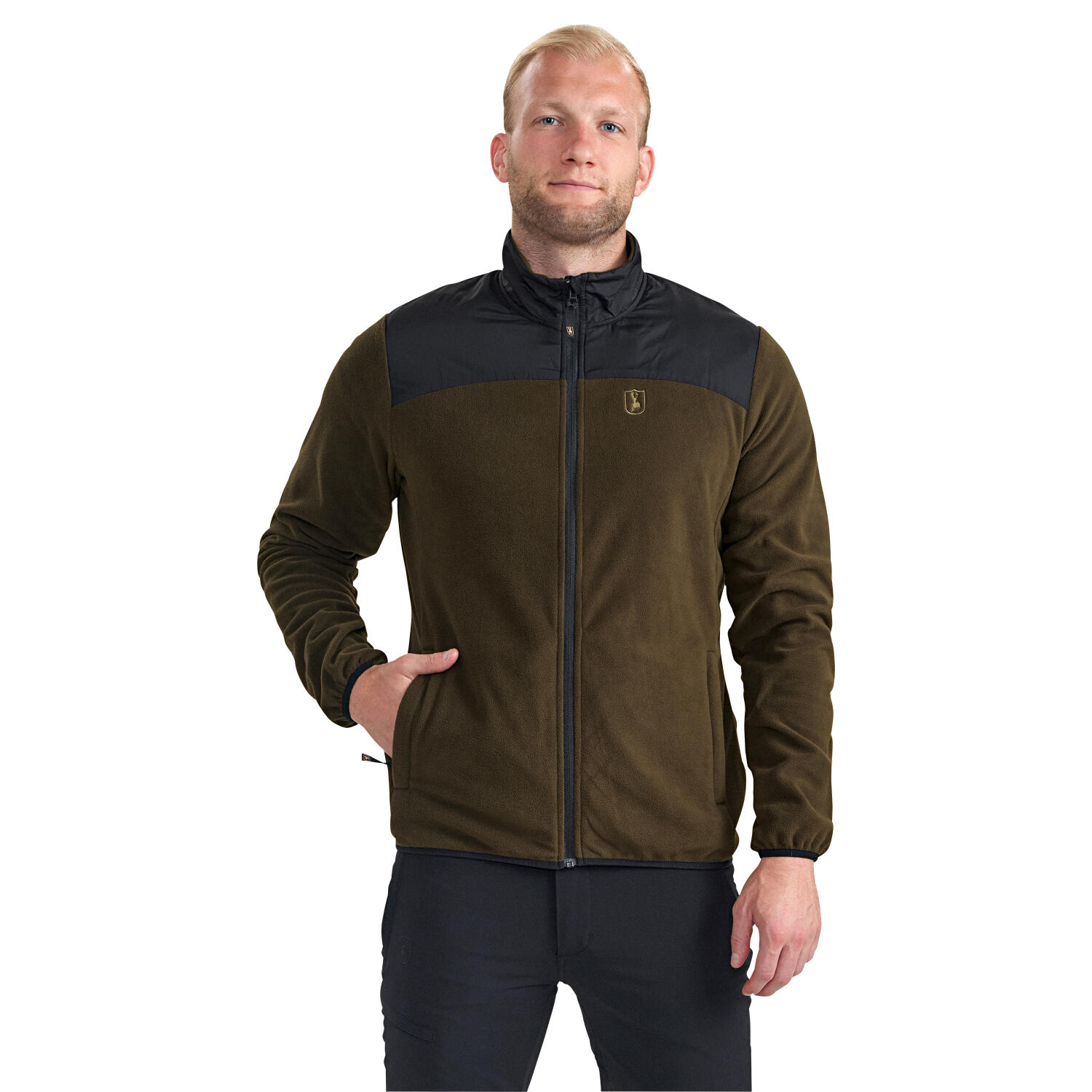 Deerhunter Northward Fleecejacke Herren (Chestnut Brown) Größe 5XL 5/5