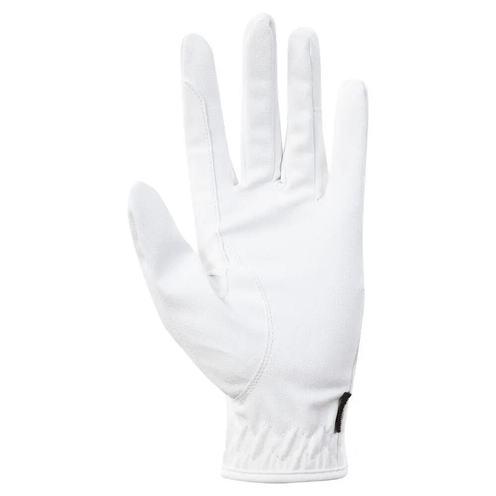 Gants d'équitation en cuir enfant BR Equitation Stork 2/2