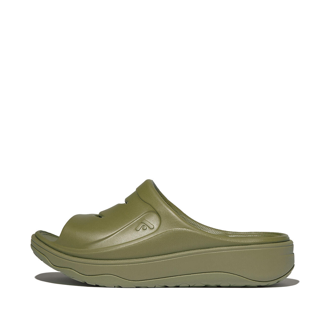 FitFlop FitFlop Relieff Slide - Tonal Rubber  CAMOUFLAGE-GROEN 36