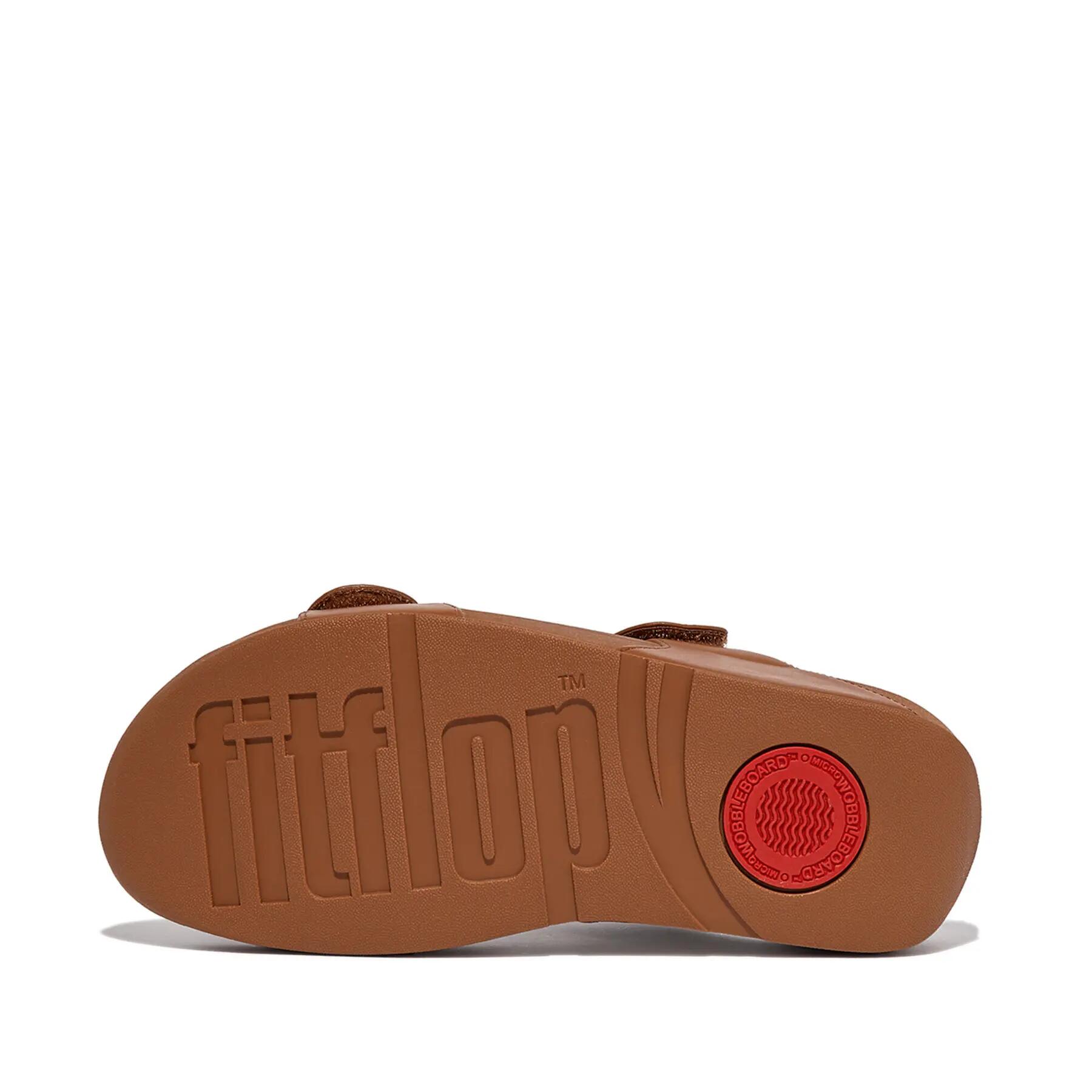 Ledersandalen für Frauen FitFlop Lulu Adjustable 3/7