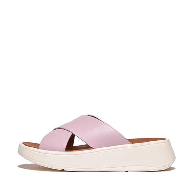 Leren sandalen voor dames fitflop f-mode flatform
