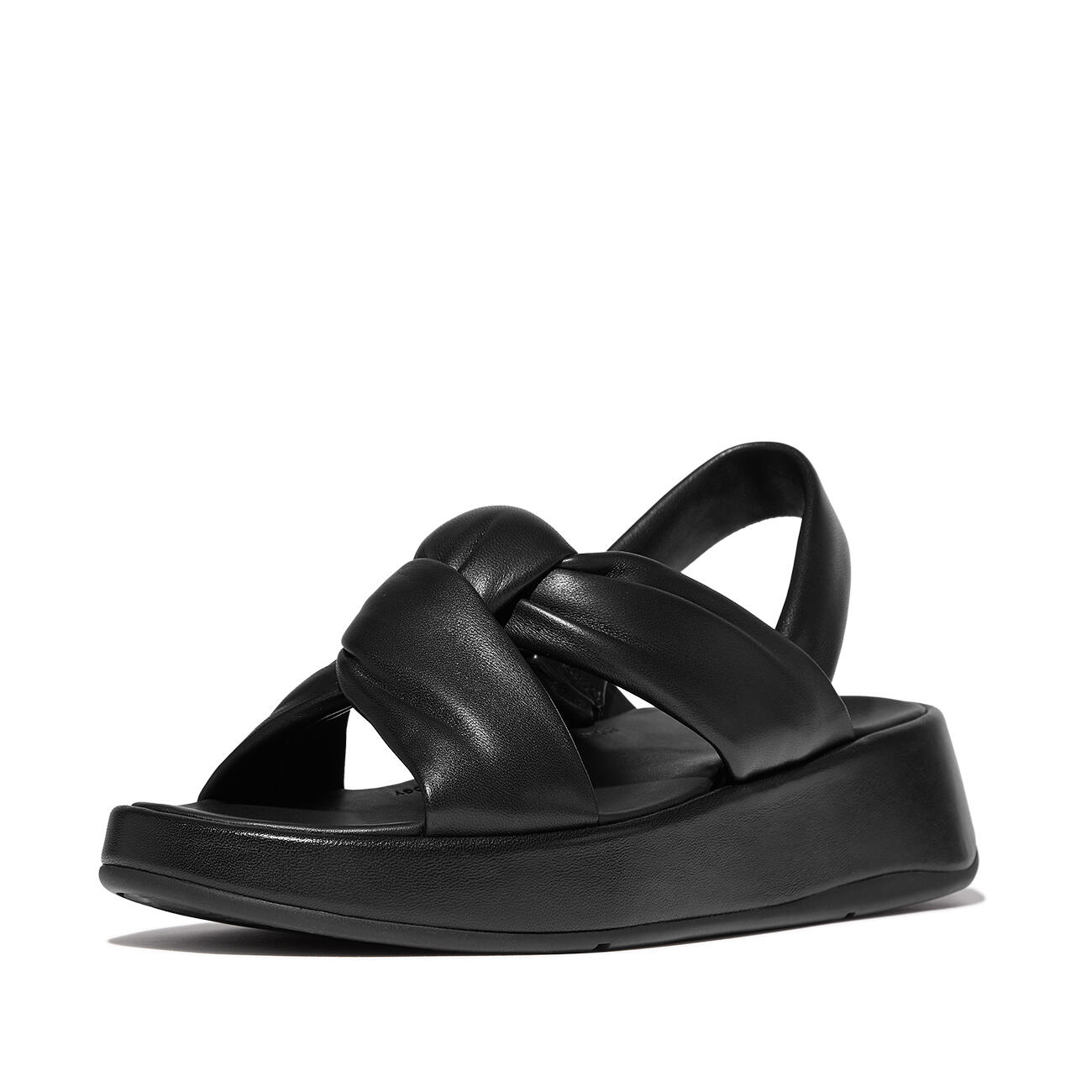 Sandalen für Damen FitFlop F-Mode Knot Soft-Leather Flatform B/Strap 2/7