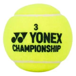 Tube de 4 balles de tennis Yonex Championship 2/2