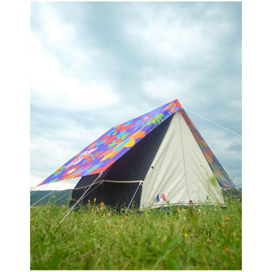 Tente Canadienne 3 Places TENT&MOI personnalisable 5/6