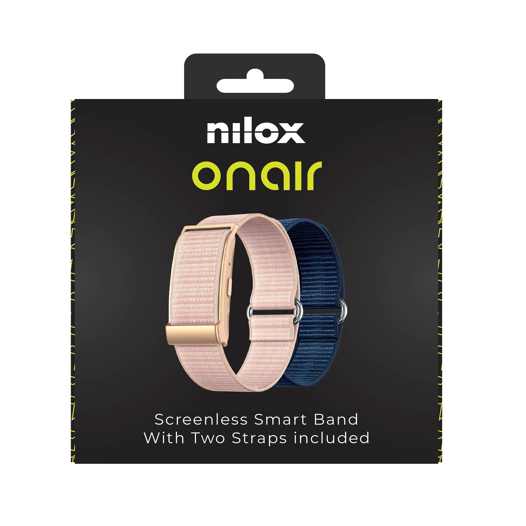Nilox Pulsera Inteligente Onair Sin Pantalla – Salud 24h – IP68 – Rosa 7/7
