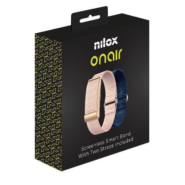 Nilox Pulsera Inteligente Onair Sin Pantalla – Salud 24h – IP68 – Rosa 6/7