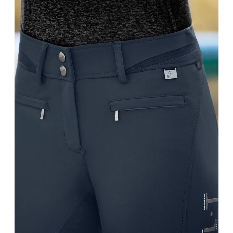 Pantalon echitație ELT Maja cu grip mediu pentru femei