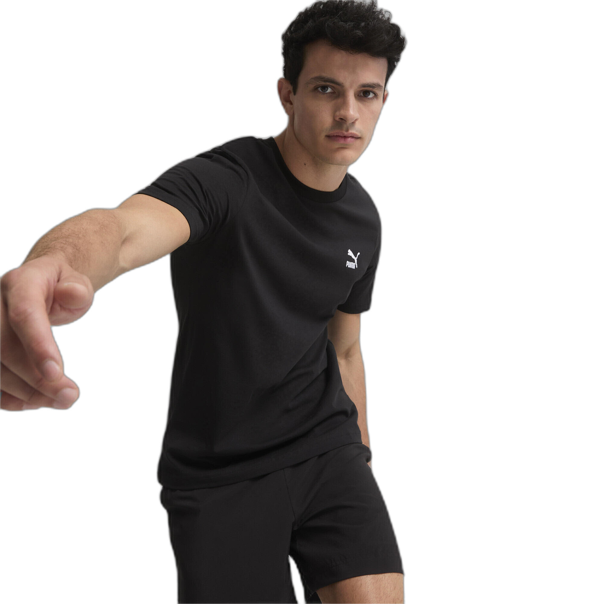 T-shirt com logótipo pequeno Puma Classics 2/5