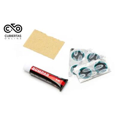 Doos van 50 vulcaniserende fietspleisters bompar